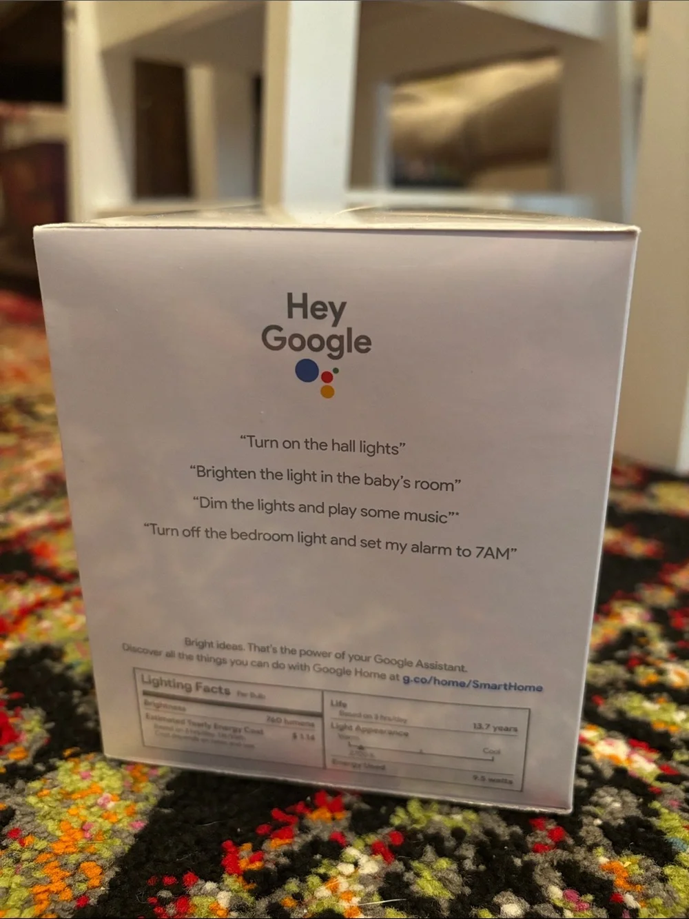 Google Smart Light Starter Kit - Gray and White